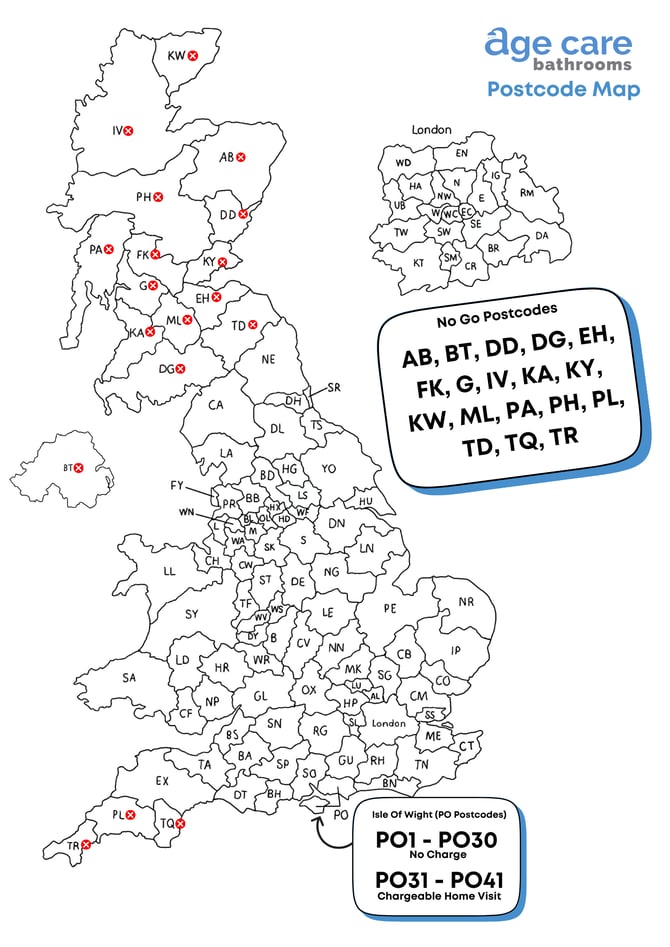 Postcode Poster